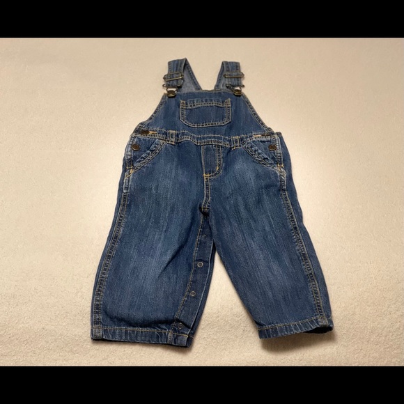 Old Navy 18-24 Months Unisex Jean Overalls - Picture 3 of 7